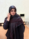 روسری نخ ابریشم ژاکارد لمه قواره۱۴۰طرح پلنگی ریز کد۰۴۷